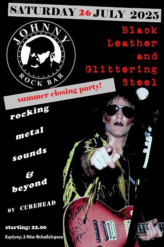 SATURDAY 26 JULY 2025_JOHNNY SUMMER CLOSING PARTY