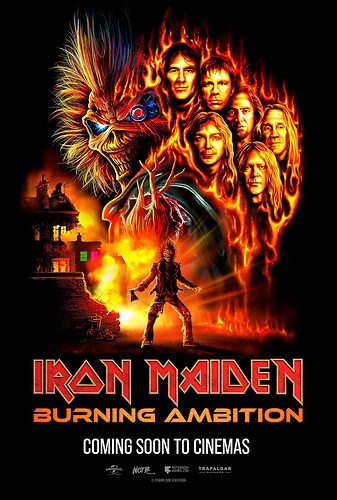 Iron maiden burning ambition