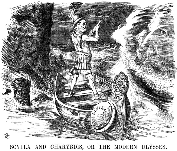 Scylla_and_Charybdis,_or_the_Modern_Ulysses_by_John_Tenniel